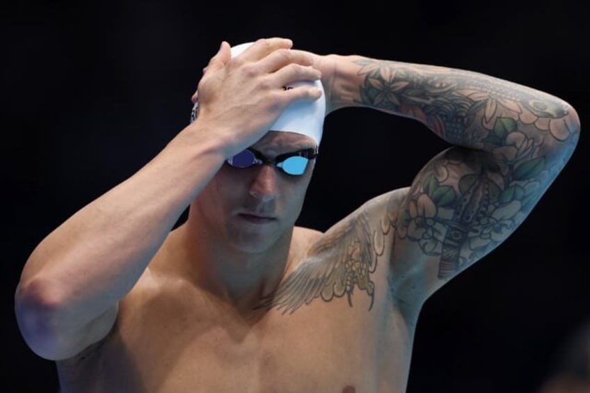 Caeleb Dressel competes at the US Olympic swimming trials