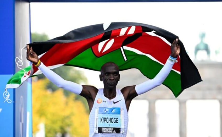 Kenya's Eliud Kipchoge broke his own world record at the Berlin marathon in 2022