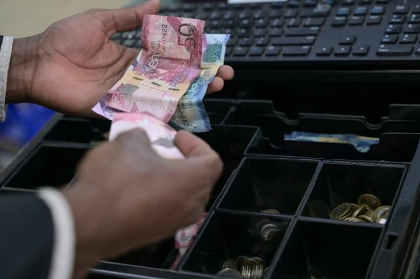 The Kenyan shilling is trading at all-time lows at around 160 to the dollar