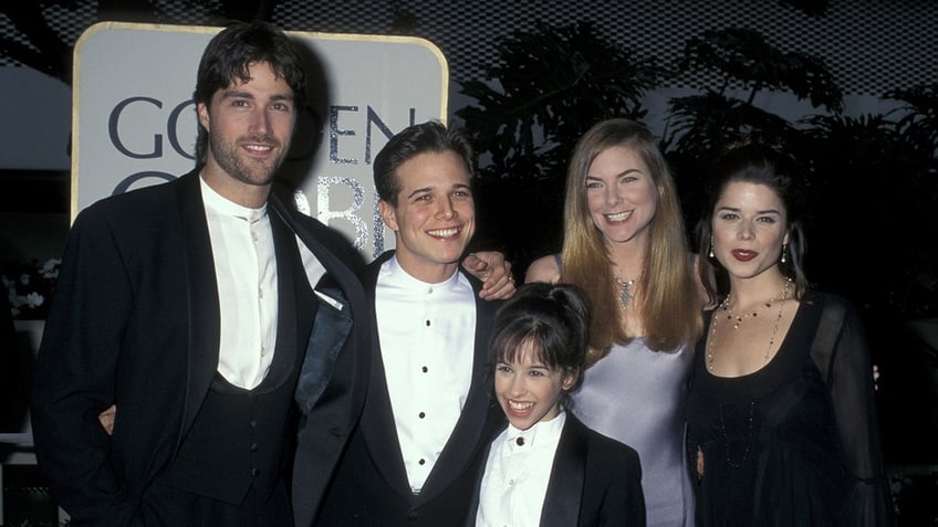 party of five siblings wont play love interests in hallmark film no more vomit emojis