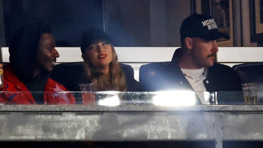 Taylor Swift and Travis Kelce in the Bronx