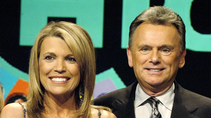 pat sajaks farewell to wheel of fortune and vanna white follows years of pranks feuds romance rumors