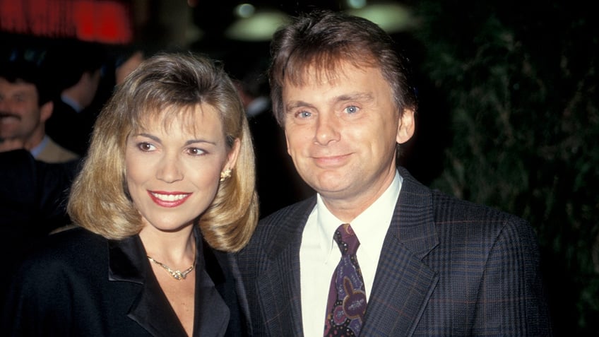 pat sajaks farewell to wheel of fortune and vanna white follows years of pranks feuds romance rumors