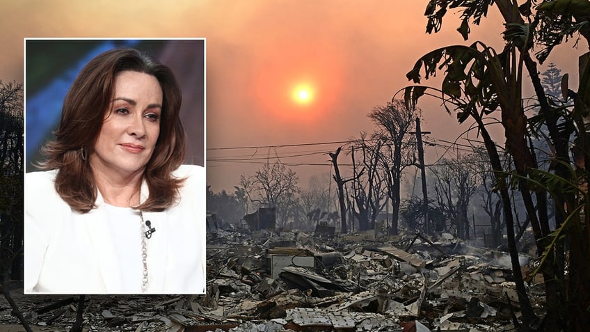 Patricia Heaton talks about the LA fires