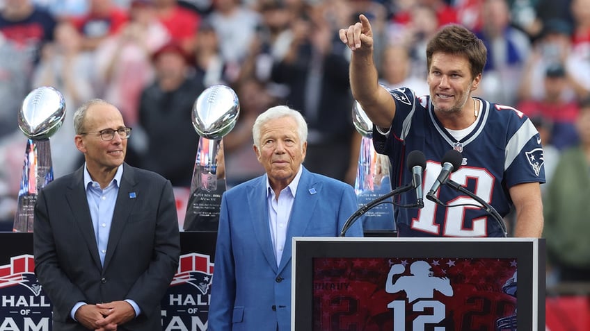 Tom Brady in Foxborough