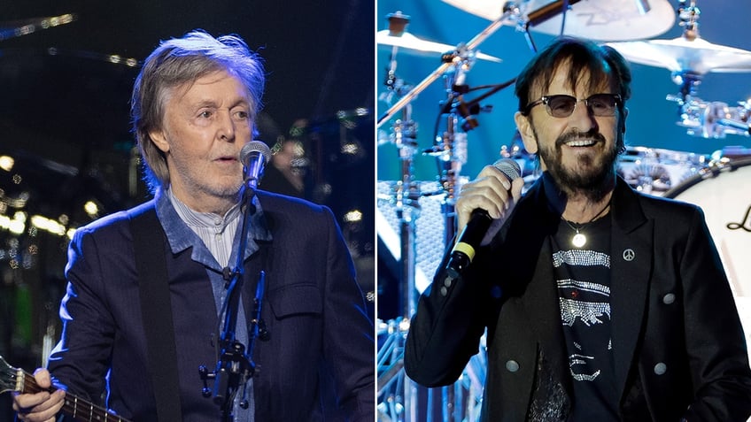 Paul Mccartney Ringo Starr