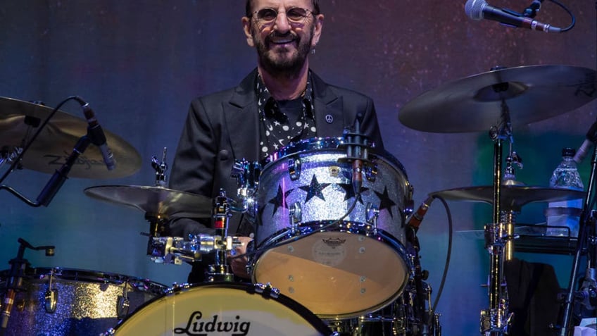 ringo on drums