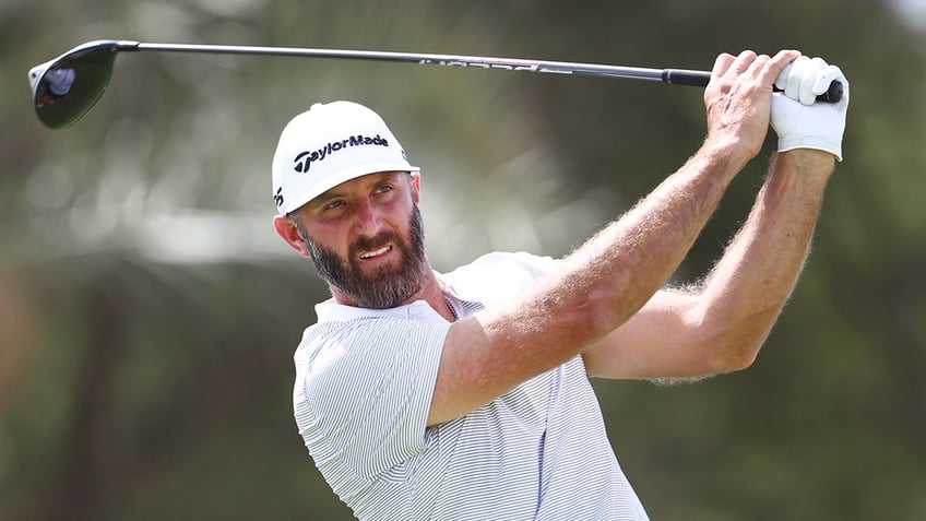 Dustin Johnson in Saudi