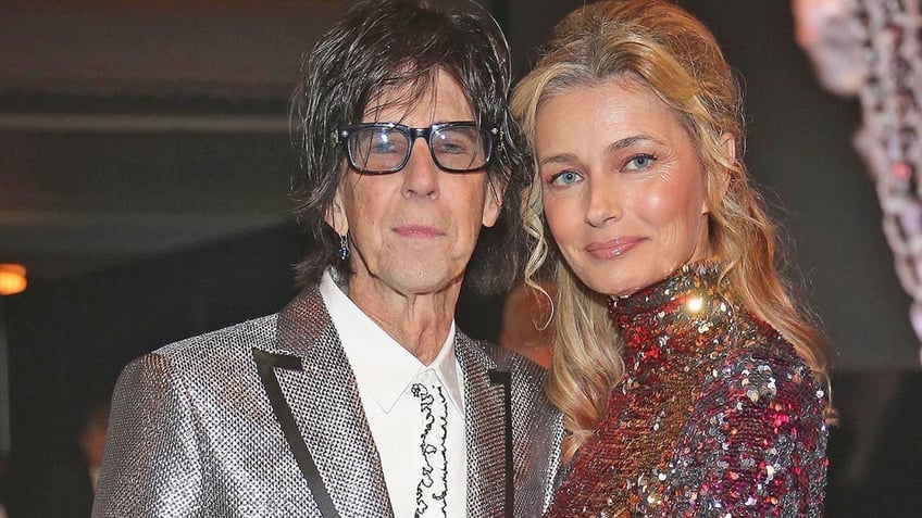 Ric Ocasek and Paula Porizkova