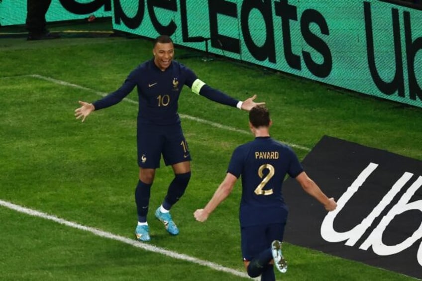 pavard double leads france to win over scotland