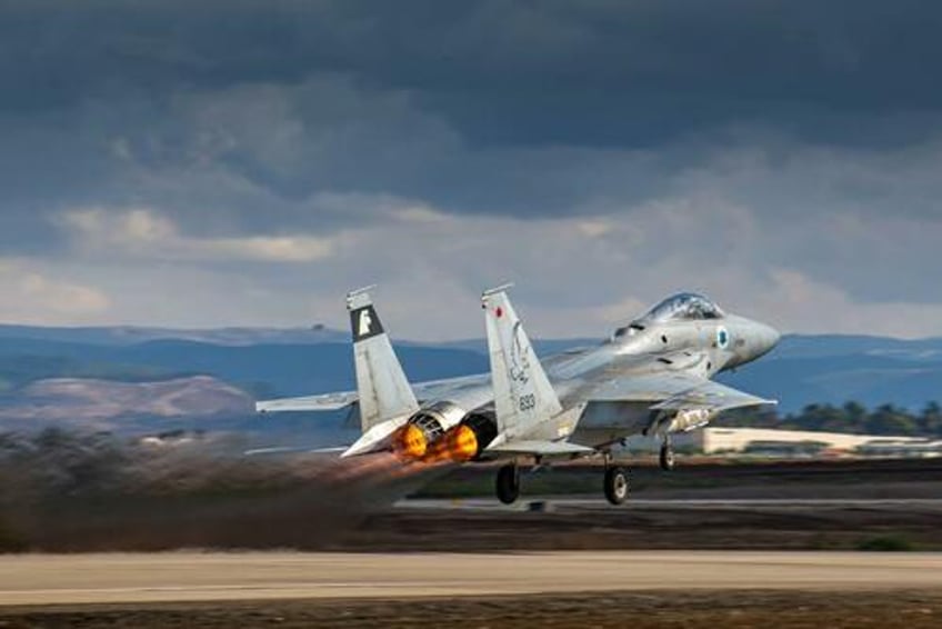 An Israeli F-15