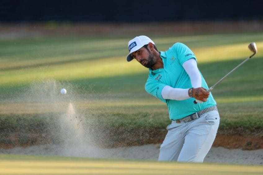 Matthieu Pavon, trying to become the first man from France to win a major title since 1907