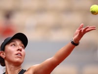 Pegula battles into French Open tie with last home hope Boisson