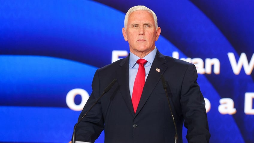 Mike Pence closeup shot