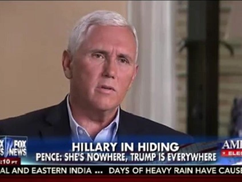 pence media parse trumps every word ignore what clintons have been doing for last 30 yrs
