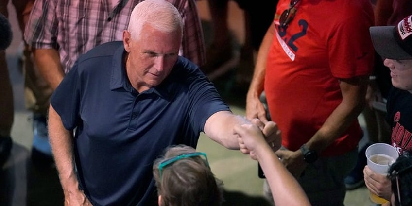 pence previews debate strategy at iowa state fair attack on abortion