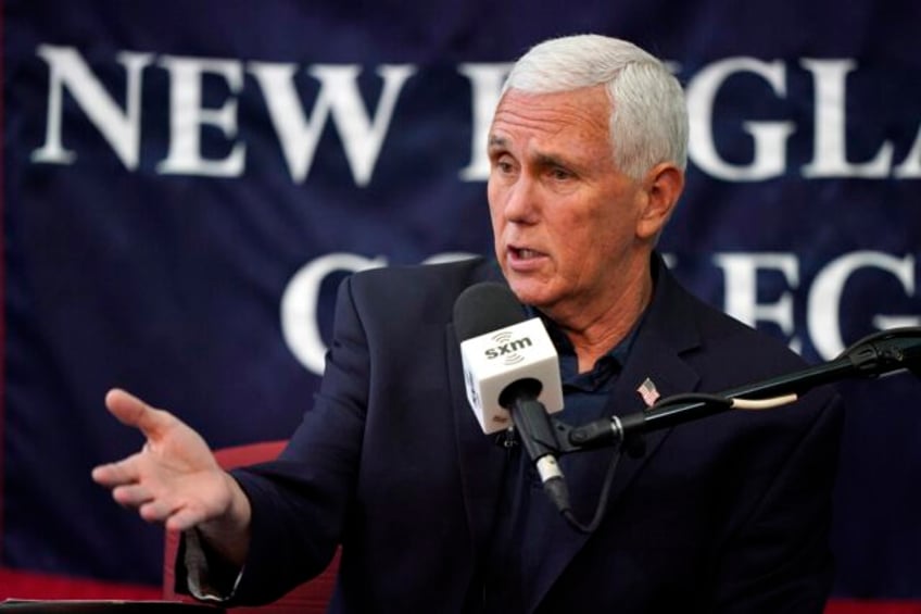 pence rails against trumps siren song of populism as he tries to energize his 2024 campaign