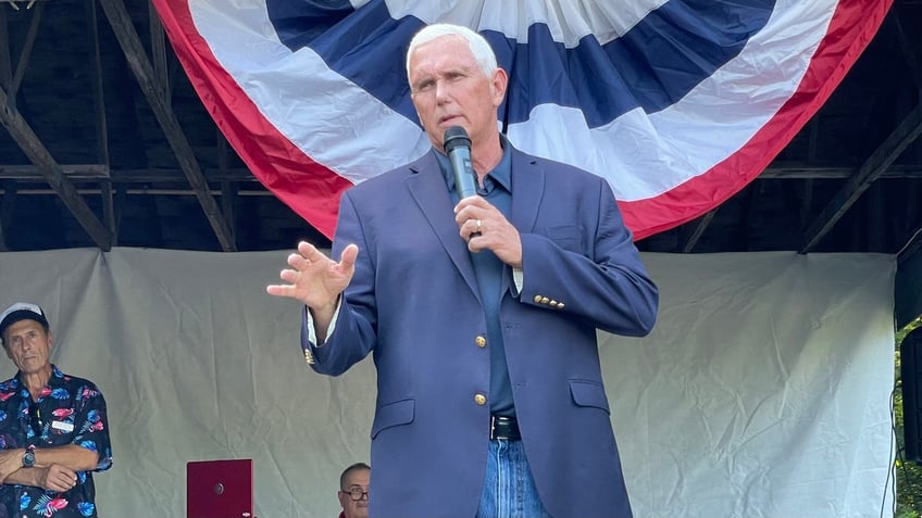 pence speaks out against 14th amendment gambit to boot trump from ballot should be left to voters