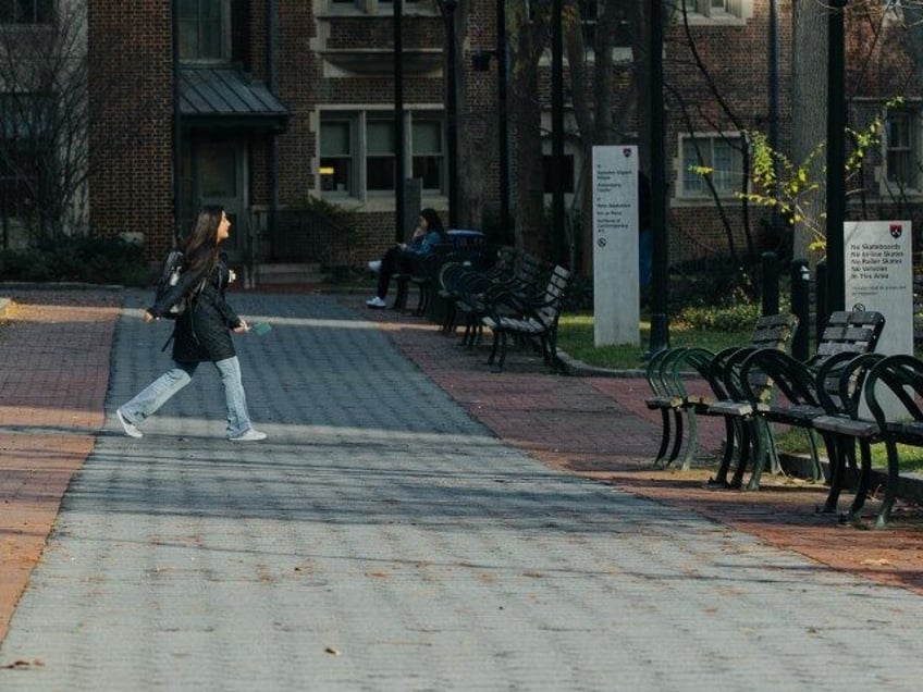 The University of Pennsylvania campus in Philadelphia, Pennsylvania, US, on Friday, Dec. 8