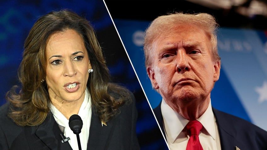 Kamala Harris and Donald Trump