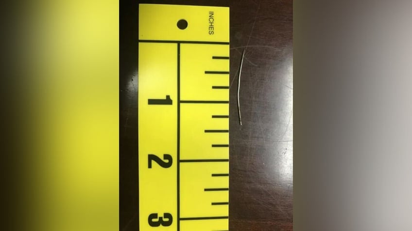 pennsylvania parent takes bite into trick or treat candy finds sewing needle police