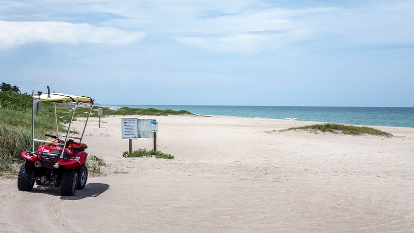 Beach at Hutchinson Island, Florida