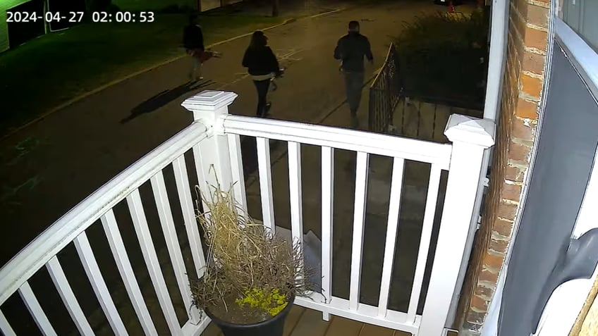 Surveillance video of suspects