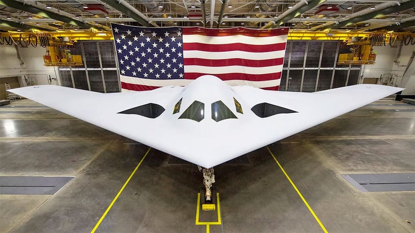 B-21 Raider overhead shot