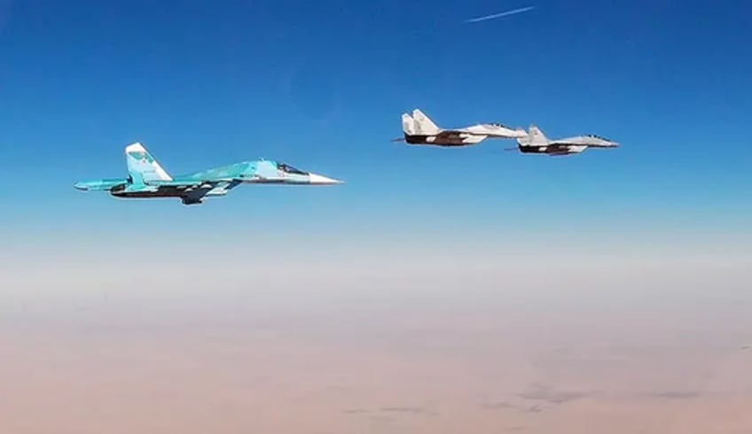 pentagon says significant escalation in russian jets endangering lives of us pilots over syria