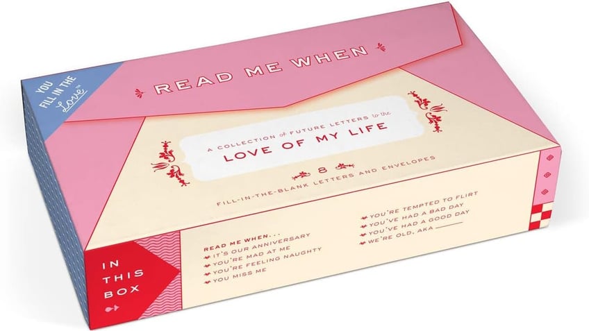 This Knock Knock handwritten love letters set makes expressing your love and affection easy. 