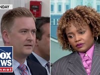 Peter Doocy left stunned by Karine Jean-Pierre