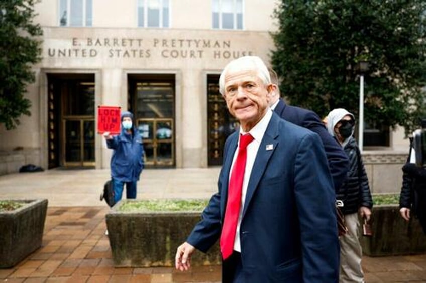 peter navarro asks supreme court to allow him to avoid reporting to prison pending appeal