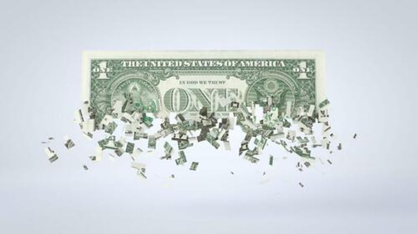 peter schiff dollar decline means lower inflation is transitory