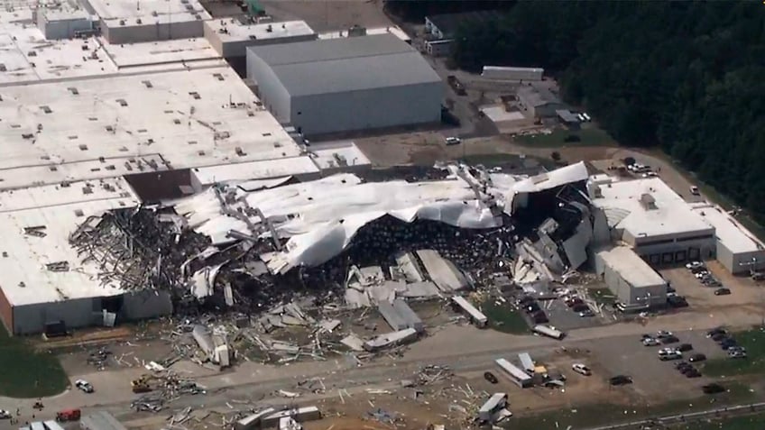 pfizer reports serious tornado damage at large north carolina facility