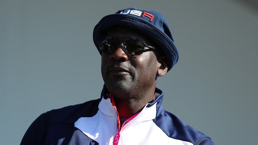 Michael Jordan at the Ryder Cup