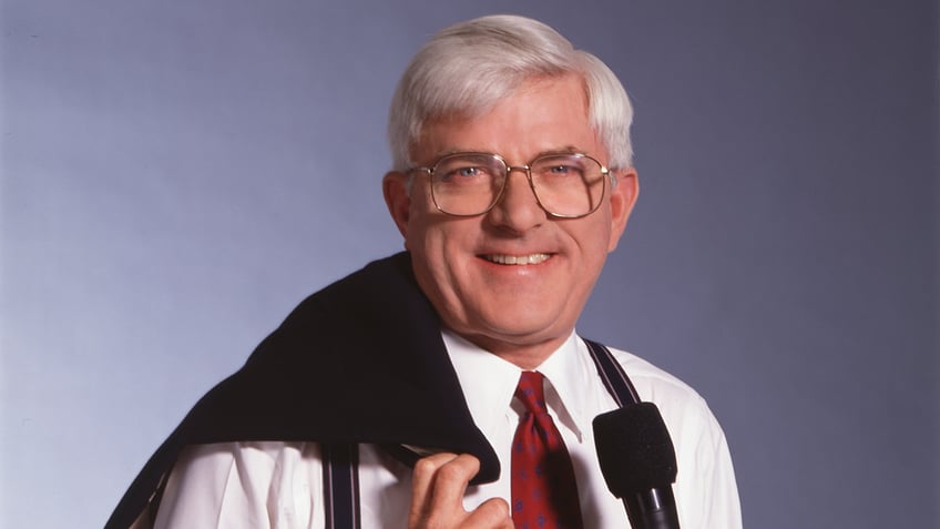 Phil Donahue portrait