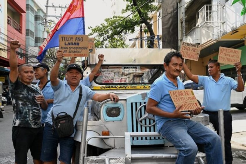 Philippine jeepney drivers are worried the government's phase-out plan will hurt them financially