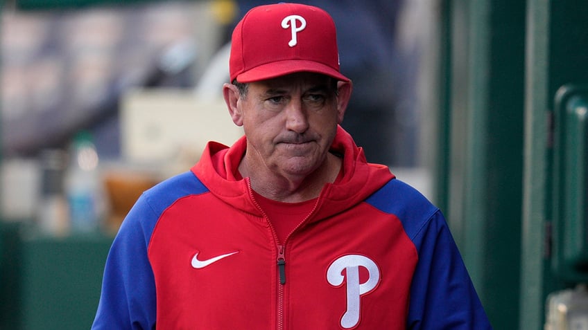 phillies manager prefers people act like theyd been there after taking issue with braves homer celebrations