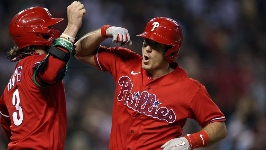 phillies one win away from second straight pennant after game 5 win