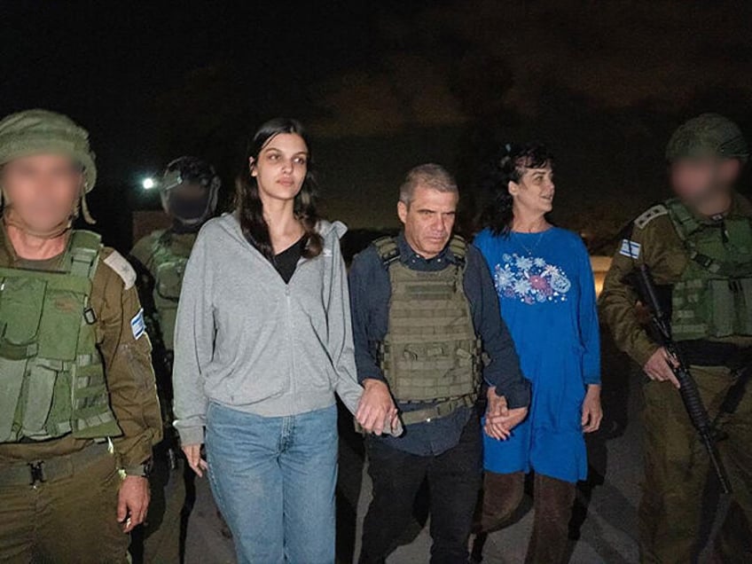 photo first image of american mother and daughter hostages released by hamas