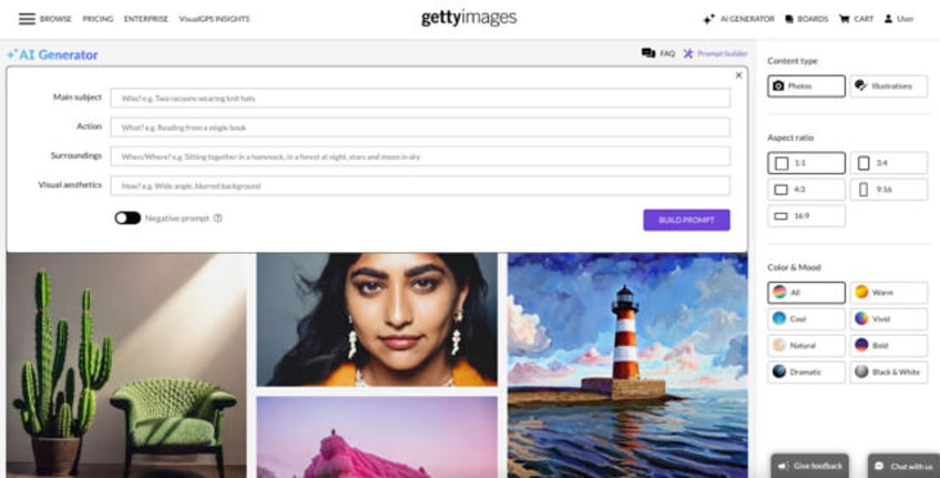 photo giant getty took a leading ai image maker to court now its also embracing the technology