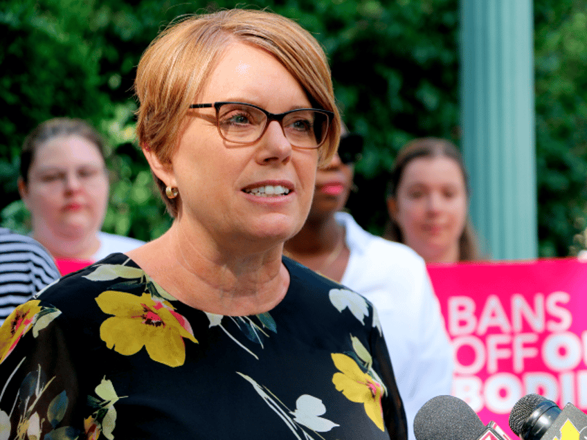 FILE - North Carolina Rep. Julie von Haefen, a Wake County Democrat, denounces the newly r