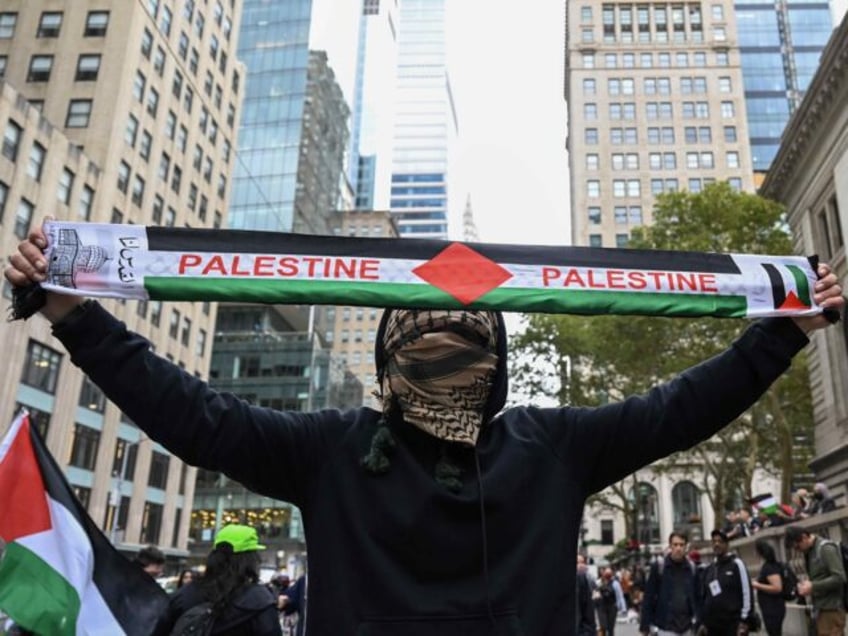 photos democratic socialists of america cheer palestinian terror in new york