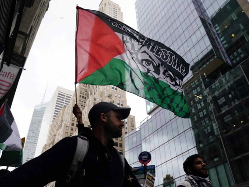 photos democratic socialists of america cheer palestinian terror in new york