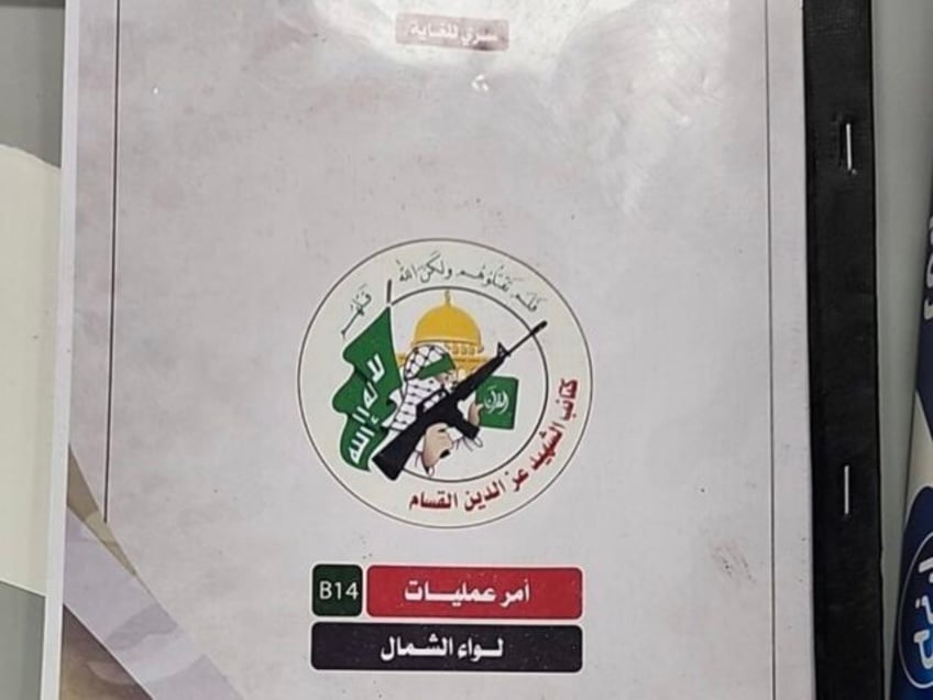 photos hamas attack manual discovered plan for raid hostages since 2022