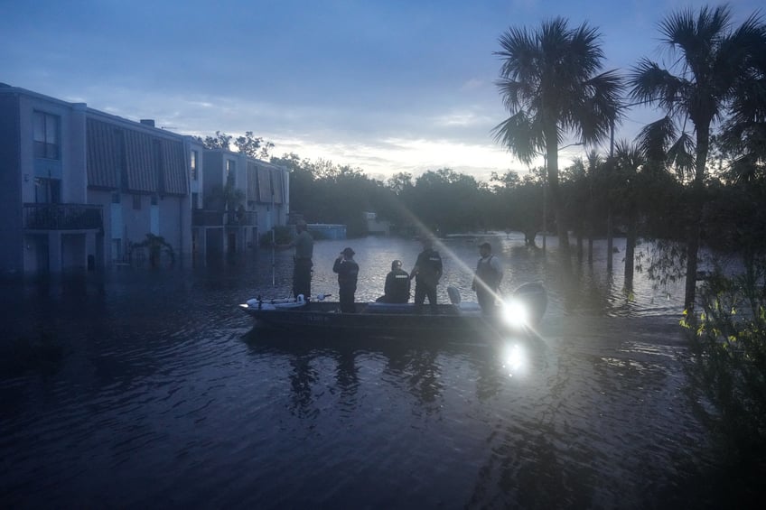 photos hurricane milton tornadoes tear a path of destruction through florida killing 4