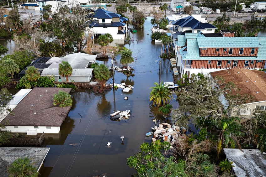 photos hurricane milton tornadoes tear a path of destruction through florida killing 4