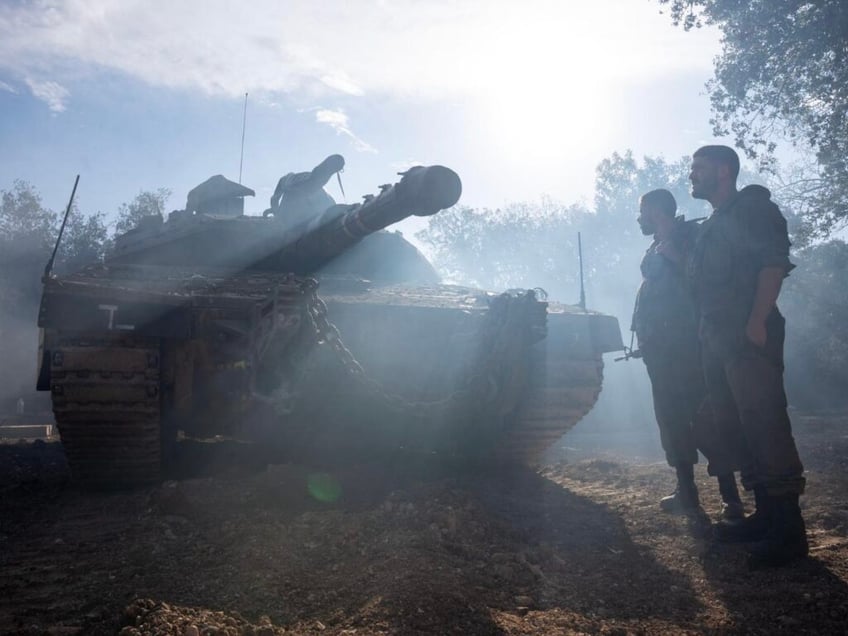 photos idf boosts presence on syrian border as rebels threaten assad regime