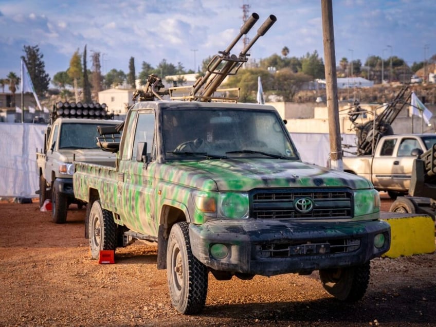 photos idf reveals massive stockpile of weapoons seized from hezbollah in lebanon