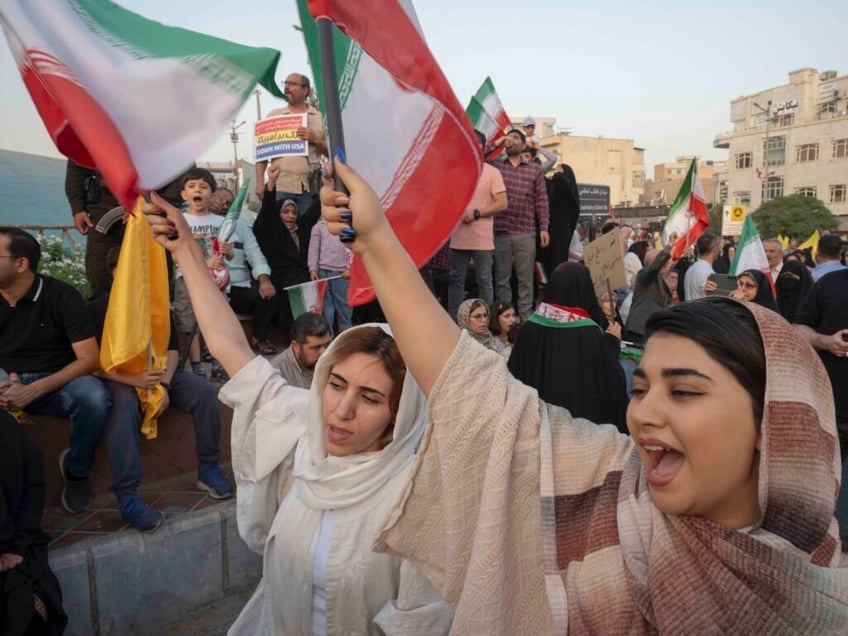 photos iran celebrates victory over israel us with tehran parade